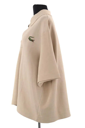 T-shirt Lacoste Camel en Coton