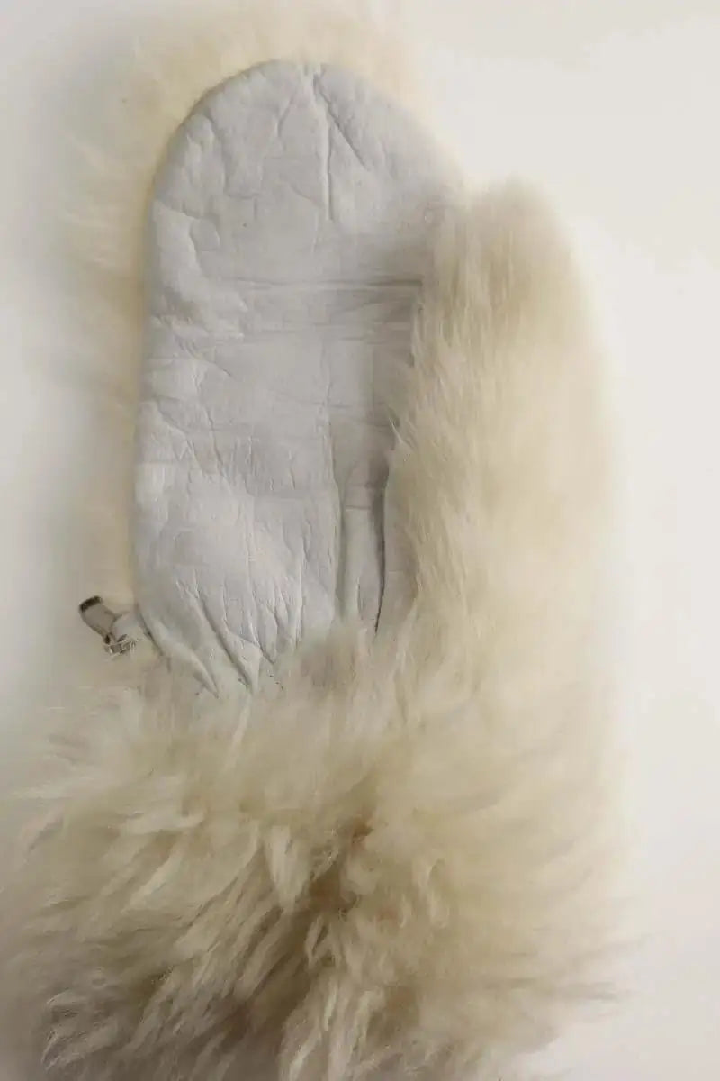 Gants Other Brand Blanc en Cuir