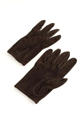 Gants Ralph Lauren Marron en Daim