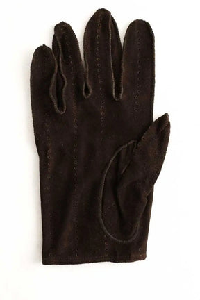 Gants Ralph Lauren Marron en Daim