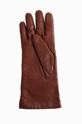 Gants Tory Burch Marron en Cuir