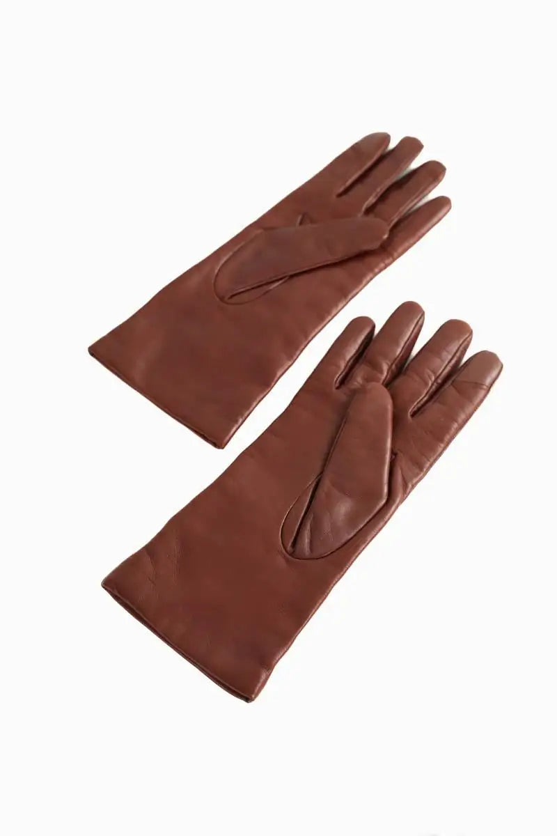Gants Tory Burch Marron en Cuir