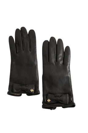 Gants Tory Burch Noir en Cuir, taille S - Seconde Main