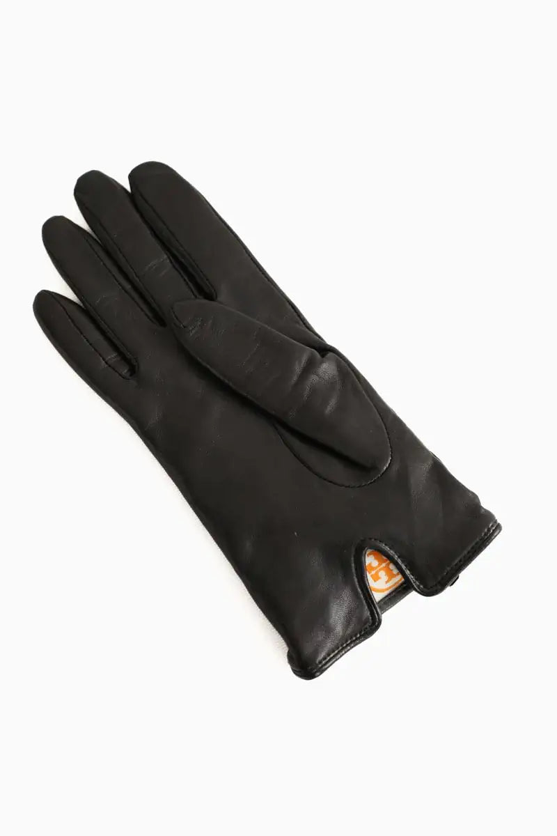 Gants Tory Burch Noir en Cuir
