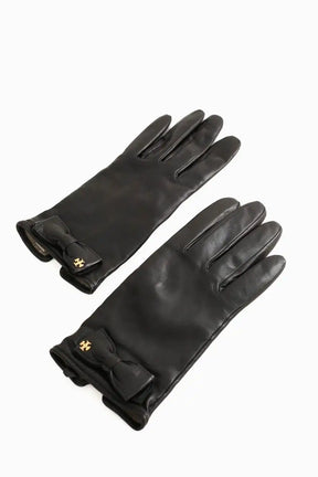 Gants Tory Burch Noir en Cuir