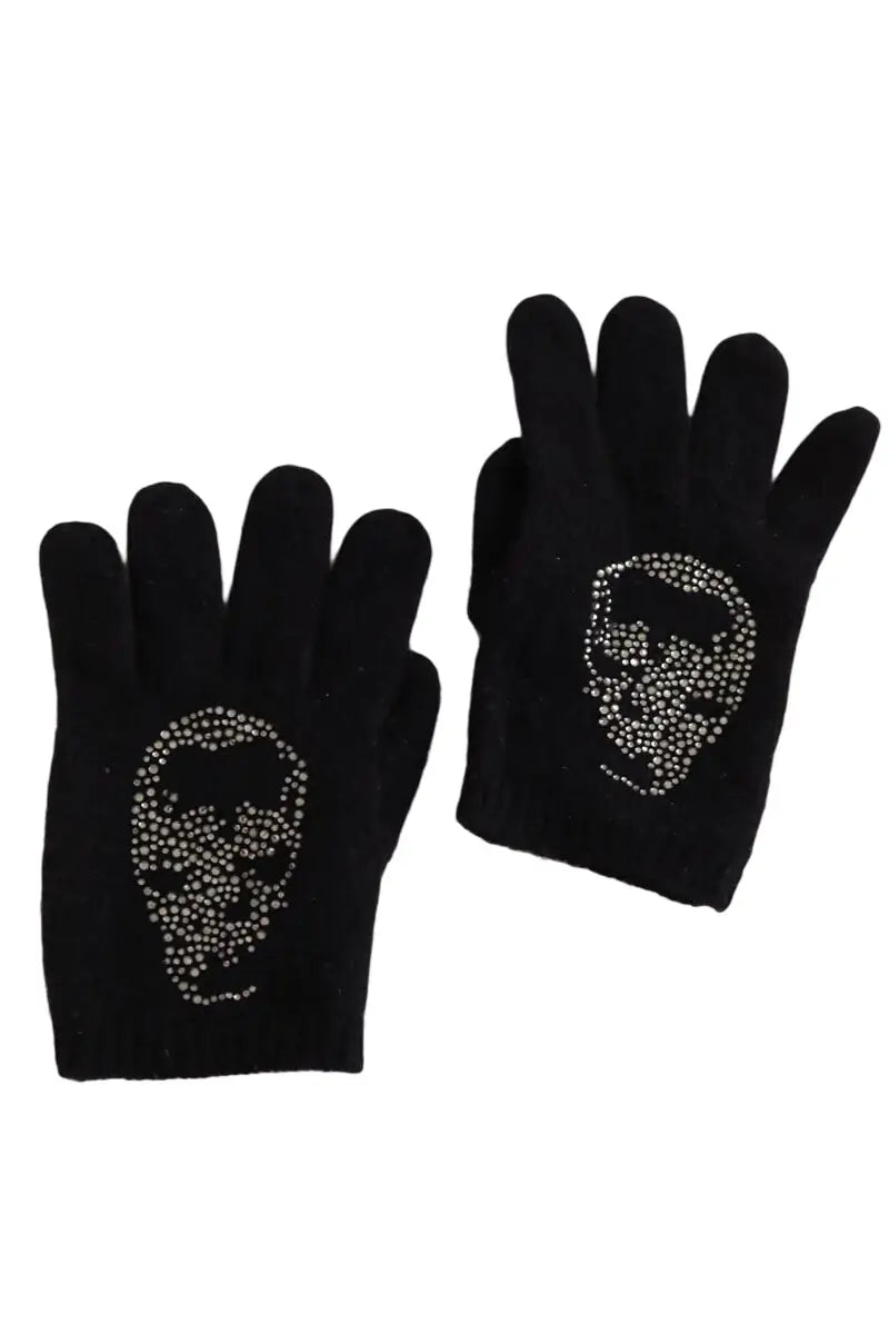 Gants Zadig & Voltaire Noir en Cachemire, taille S - Seconde Main