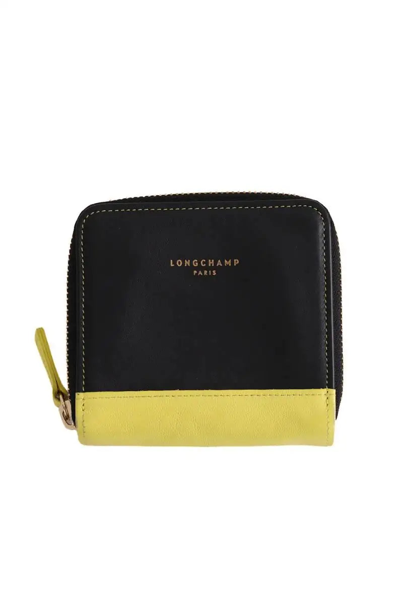 Portefeuille Longchamp Noir en Cuir