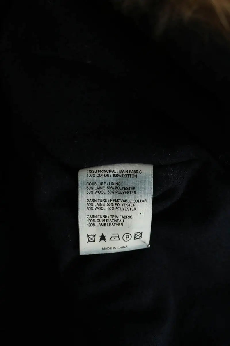Manteau Vanessa Bruno Bleu en Coton