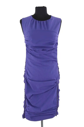 Robe Pinko Bleu en Synthétique, taille S - Seconde Main