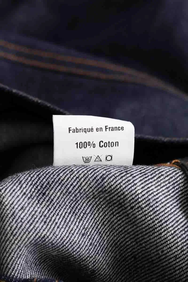 Jean droit Anthropologie Bleu en Coton