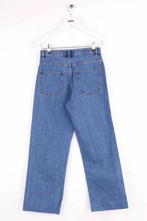 Jean droit APC Bleu en Coton - élasthanne