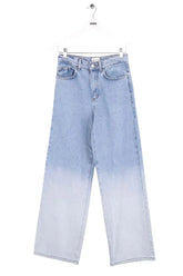 Jean large Claudie Pierlot Bleu en Coton, taille XS - Seconde Main