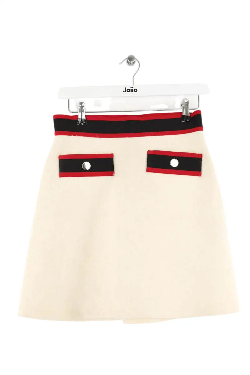 Mini jupe Maje  Blanc