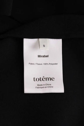 Robe Toteme Noir en Synthétique