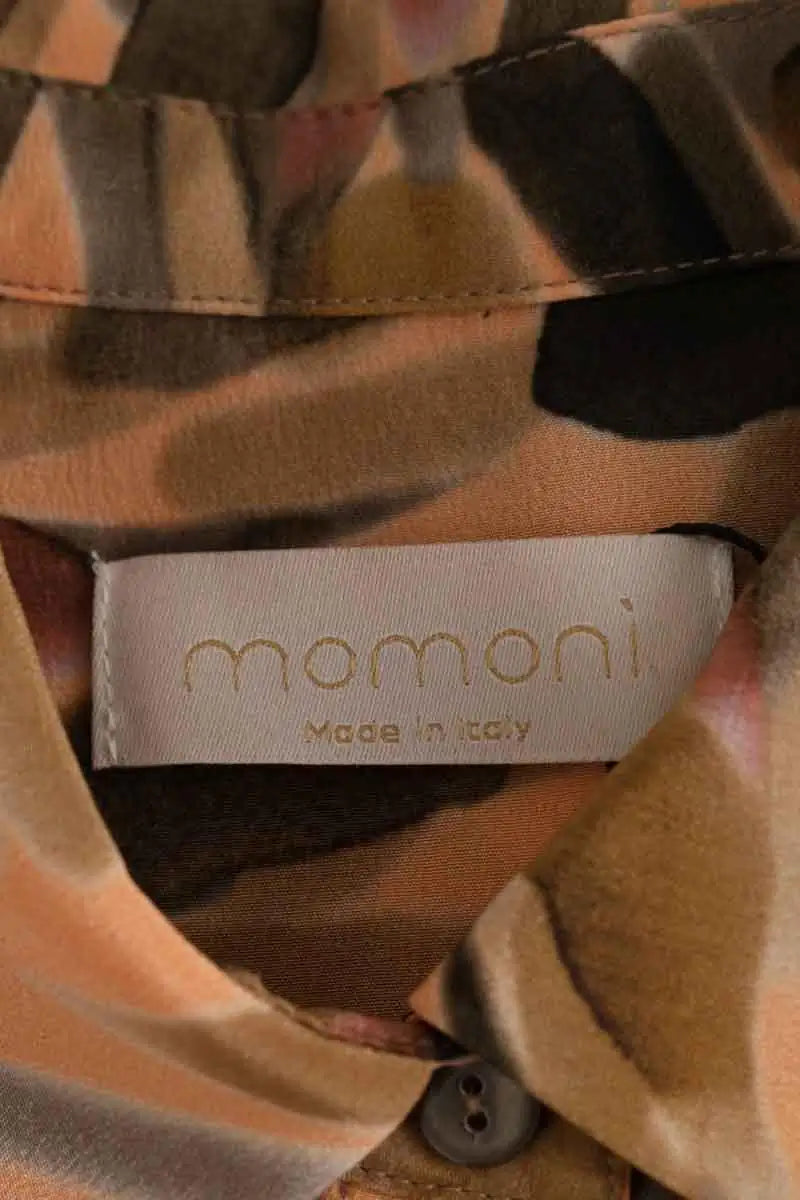 Chemise Momoni Beige en Soie