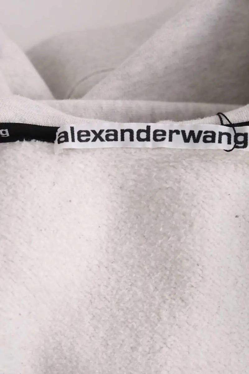Gilet Alexander Wang Gris en Coton