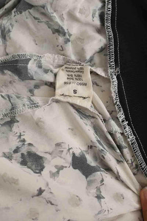 Gilet American Vintage Blanc en Soie