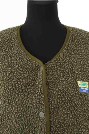 Gilet American Vintage Kaki en Polyester