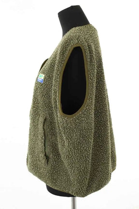 Gilet American Vintage Kaki en Polyester