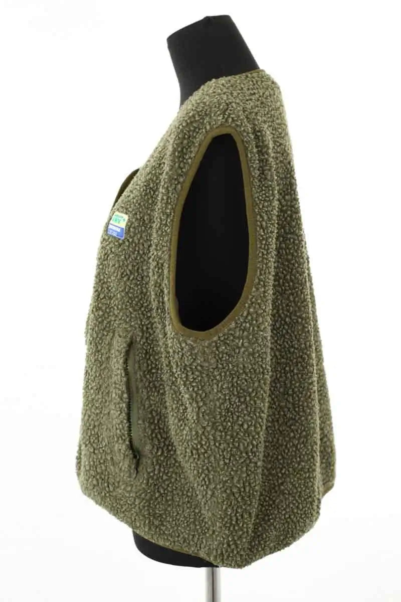 Gilet American Vintage Kaki en Polyester