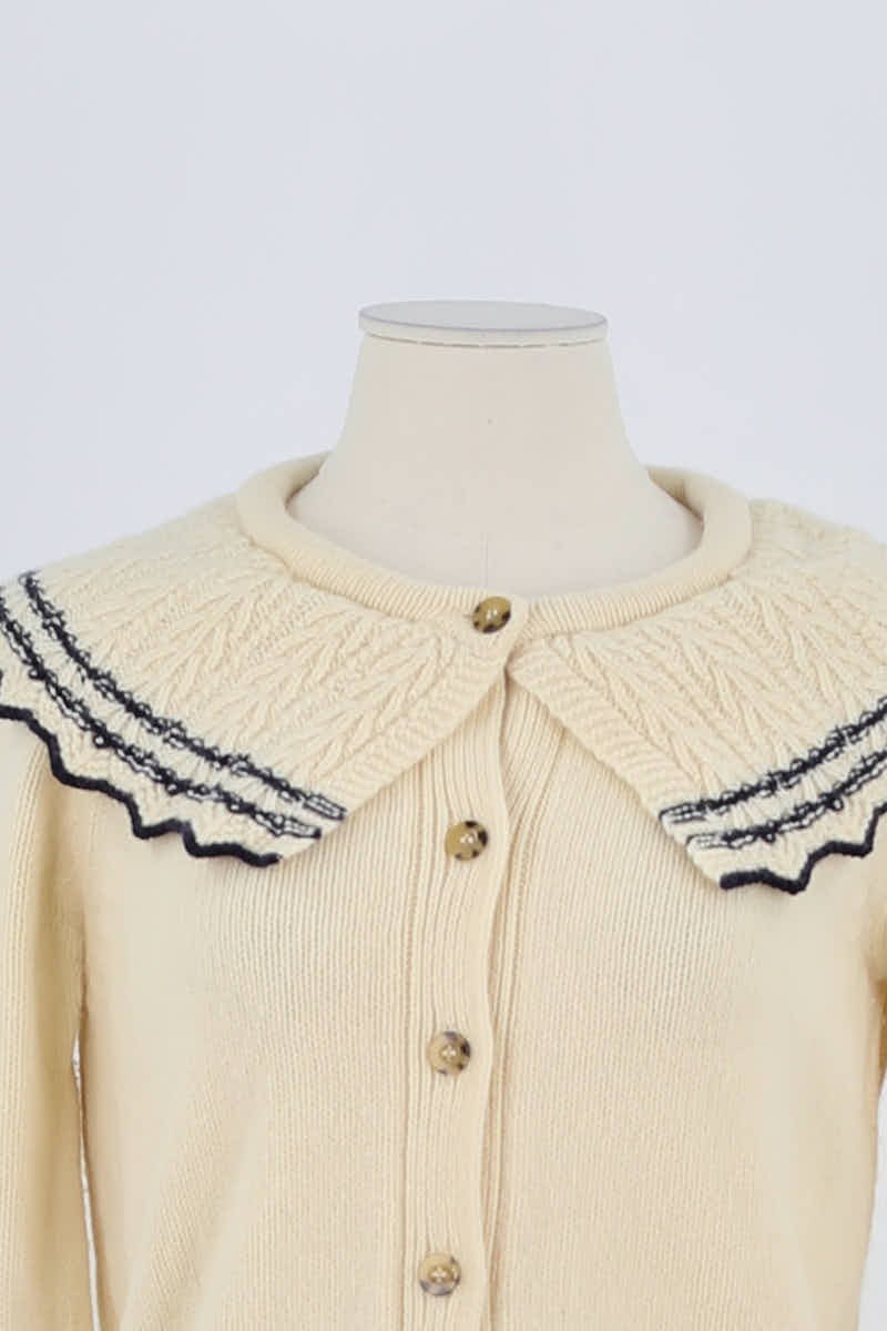 Gilet Balzac Beige en Laine