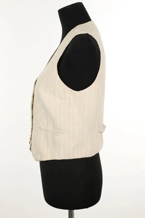 Gilet Ba&Sh Beige en Viscose