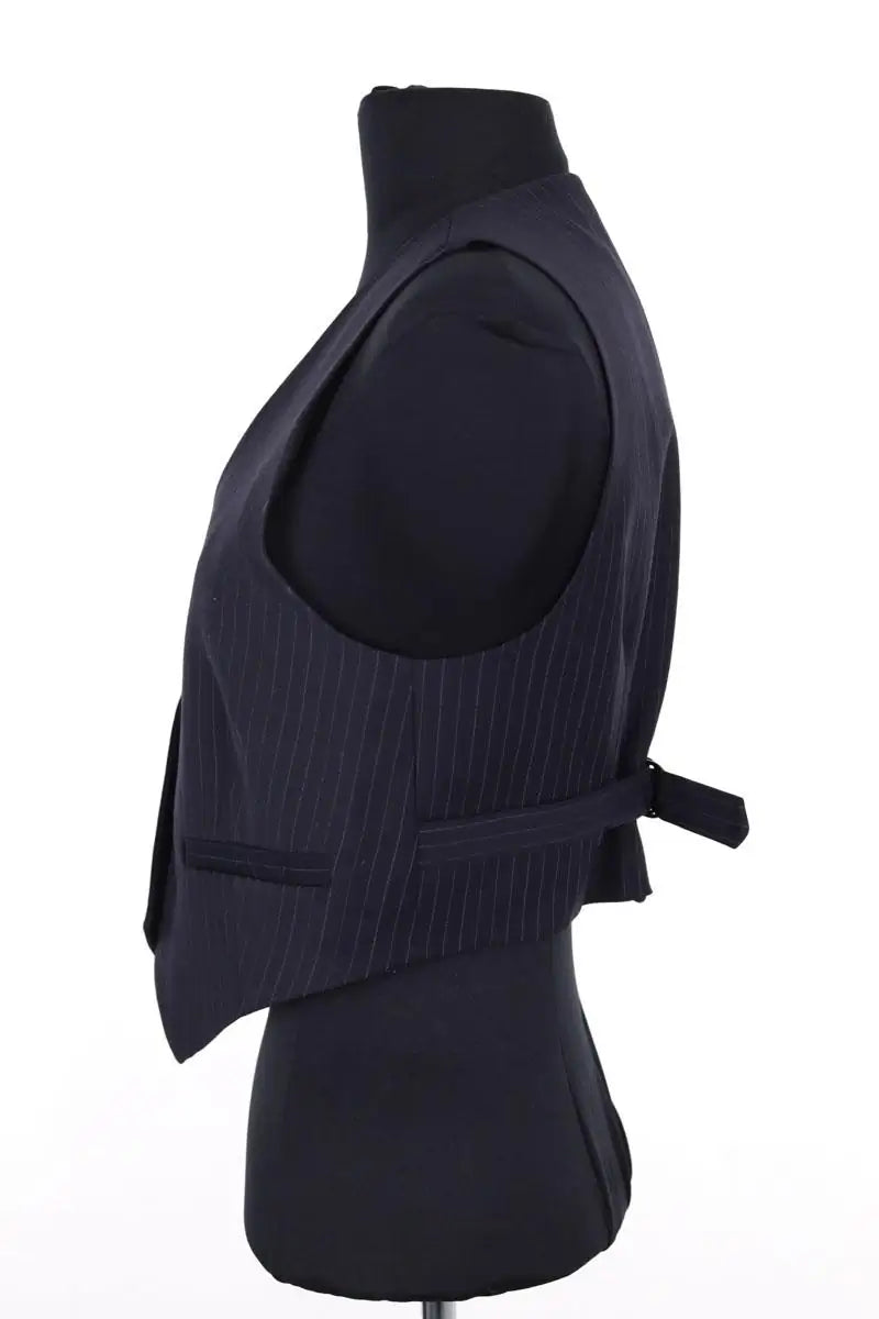 Gilet Ba&Sh Marine en Synthétique