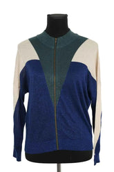 Gilet Bellerose Marine en Viscose, taille XL - Seconde Main