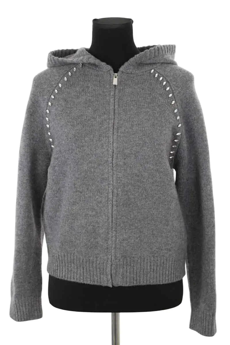 Gilet Berenice Gris en Laine, taille XS - Seconde Main