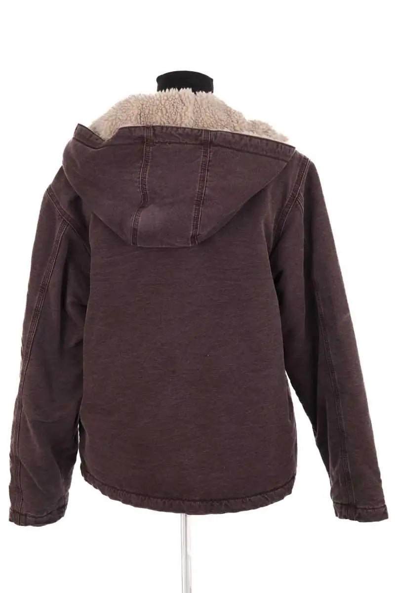Gilet Carhartt Hooded jacket Marron en Synthétique