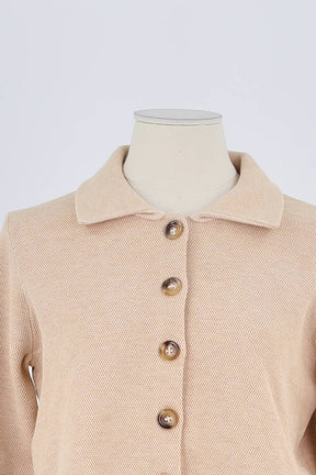 Gilet Claudie Pierlot Beige en Viscose