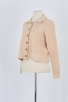 Gilet Claudie Pierlot Beige en Viscose