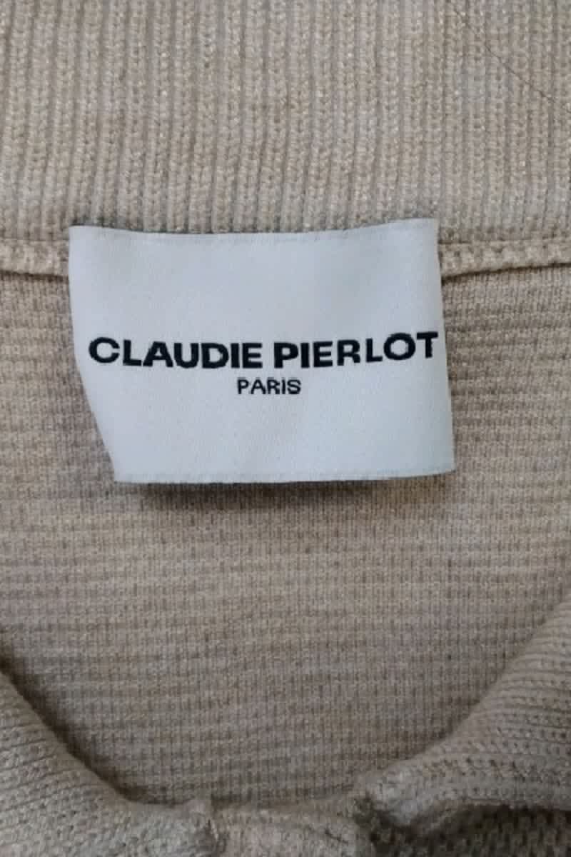 Gilet Claudie Pierlot Beige en Viscose