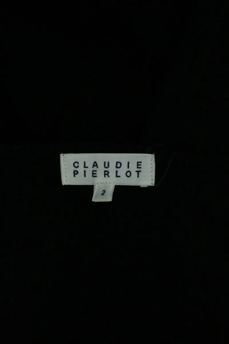 Gilet Claudie Pierlot Noir en Coton
