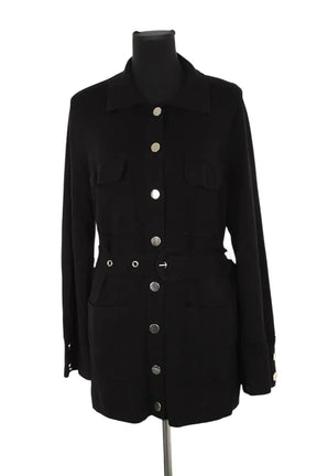 Gilet Claudie Pierlot Noir en Viscose, taille M - Seconde Main