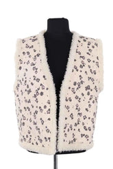 Gilet Des Petits Hauts Beige en Coton, taille S - Seconde Main