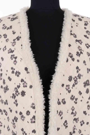 Gilet Des Petits Hauts Beige en Coton