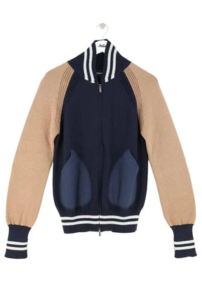 Gilet Emporio Armani Marine en Laine, taille M - Seconde Main