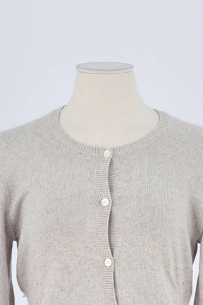 Gilet Eric Bompard Beige en Cachemire