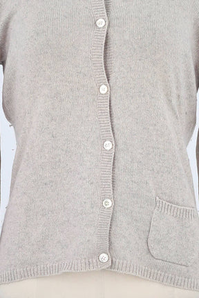 Gilet Eric Bompard Beige en Cachemire
