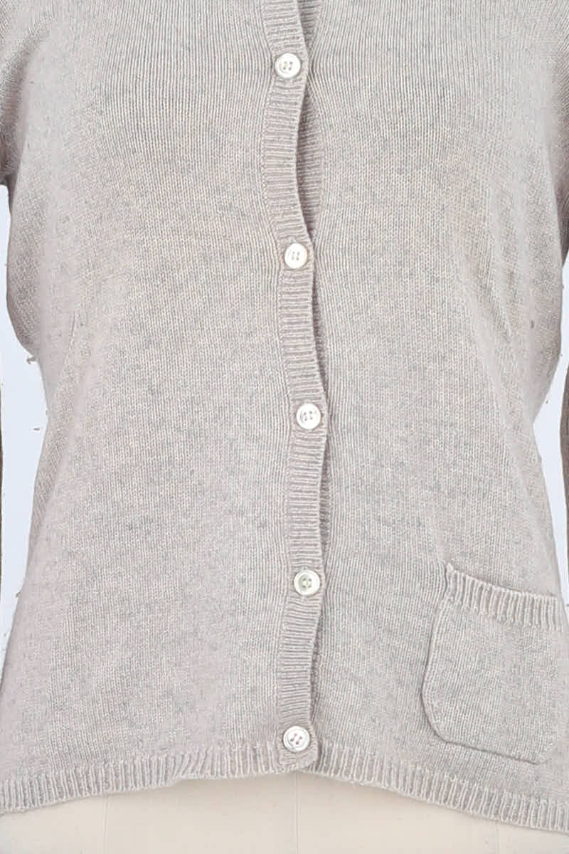 Gilet Eric Bompard Beige en Cachemire