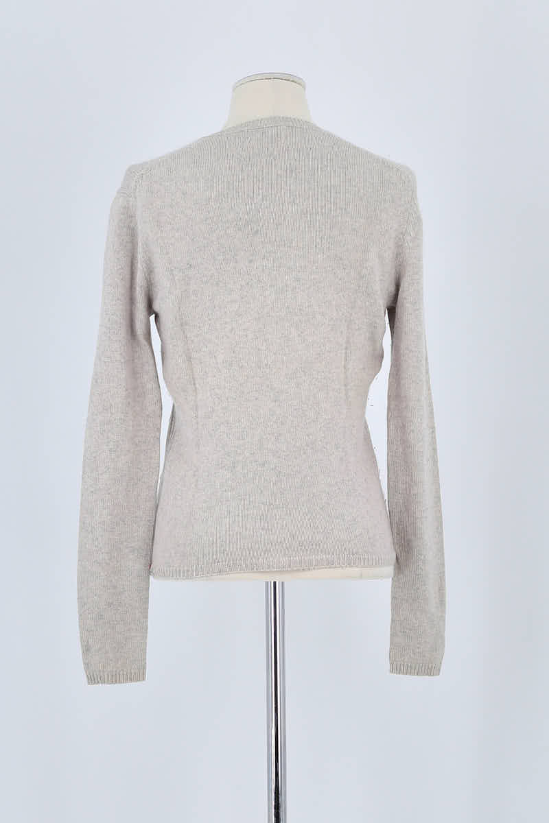 Gilet Eric Bompard Beige en Cachemire