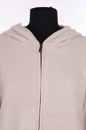 Gilet Eric Bompard Ecru en Cachemire