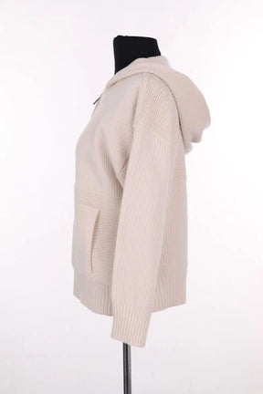 Gilet Eric Bompard Ecru en Cachemire