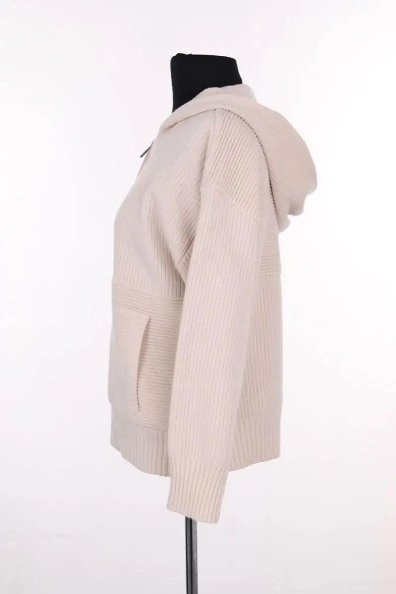 Gilet Eric Bompard Ecru en Cachemire