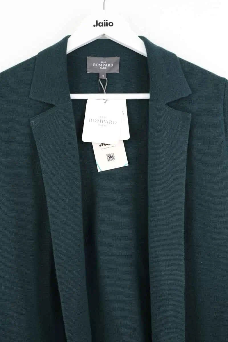 Gilet Eric Bompard Kaki en Laine