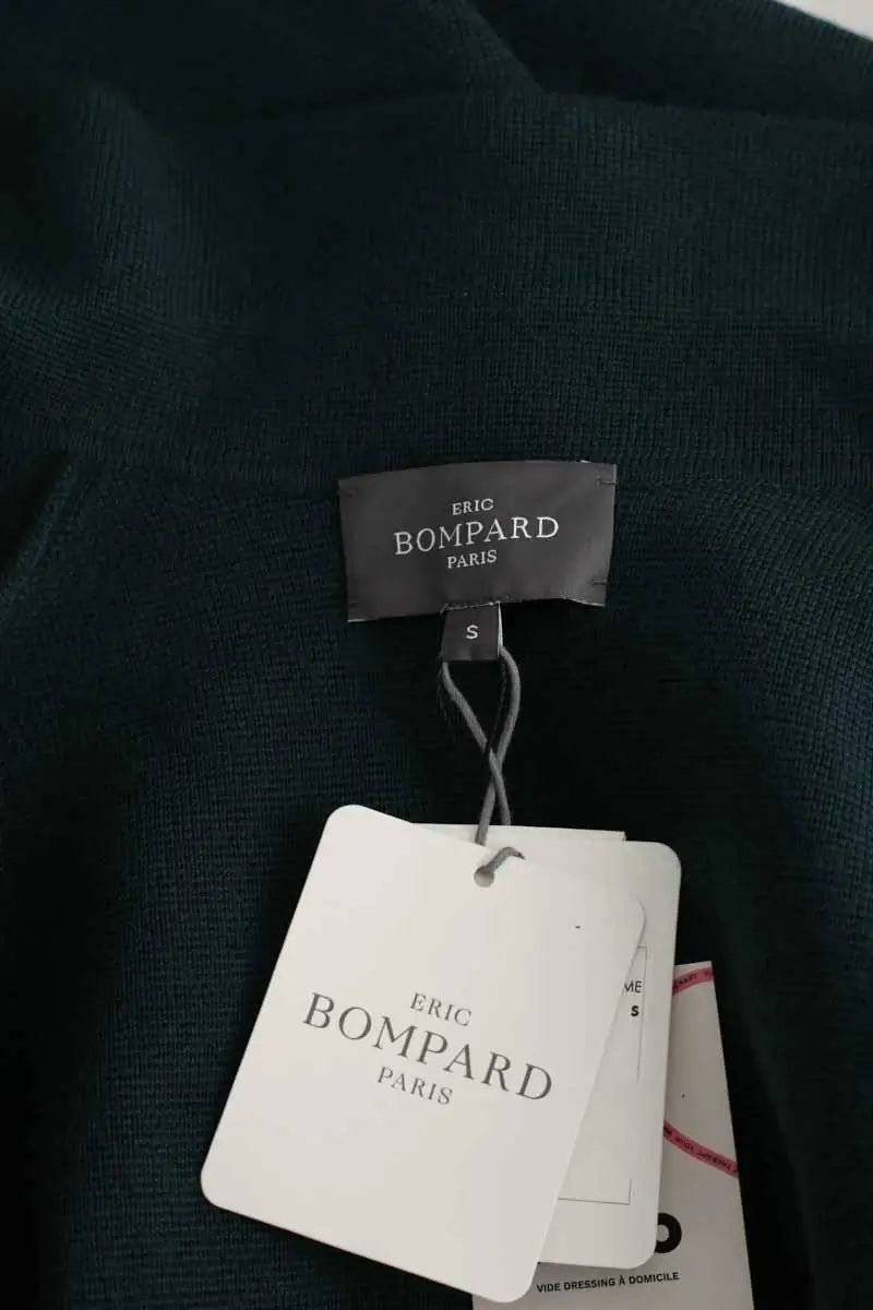 Gilet Eric Bompard Kaki en Laine