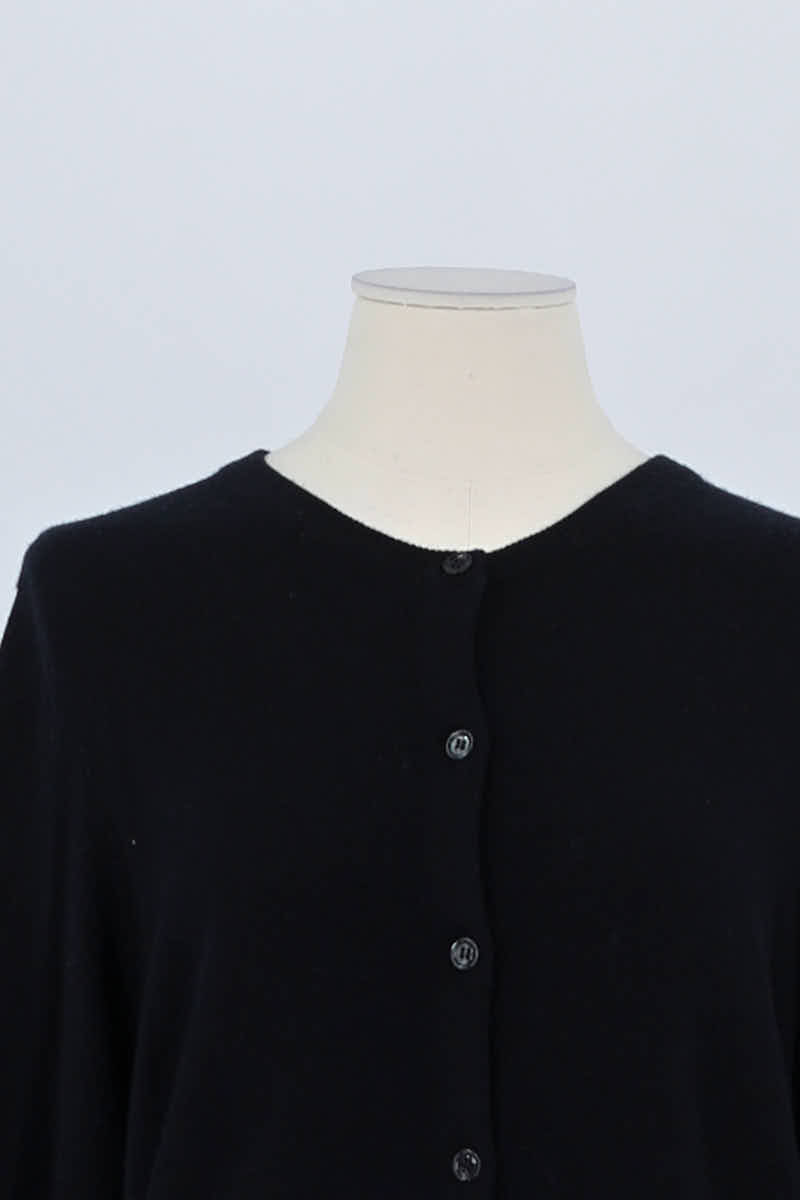 Gilet Eric Bompard Noir en Cachemire