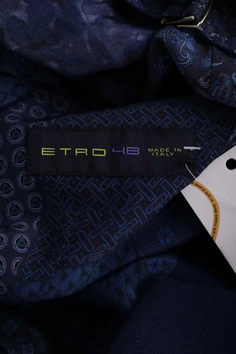 Gilet Etro Bleu en Synthétique