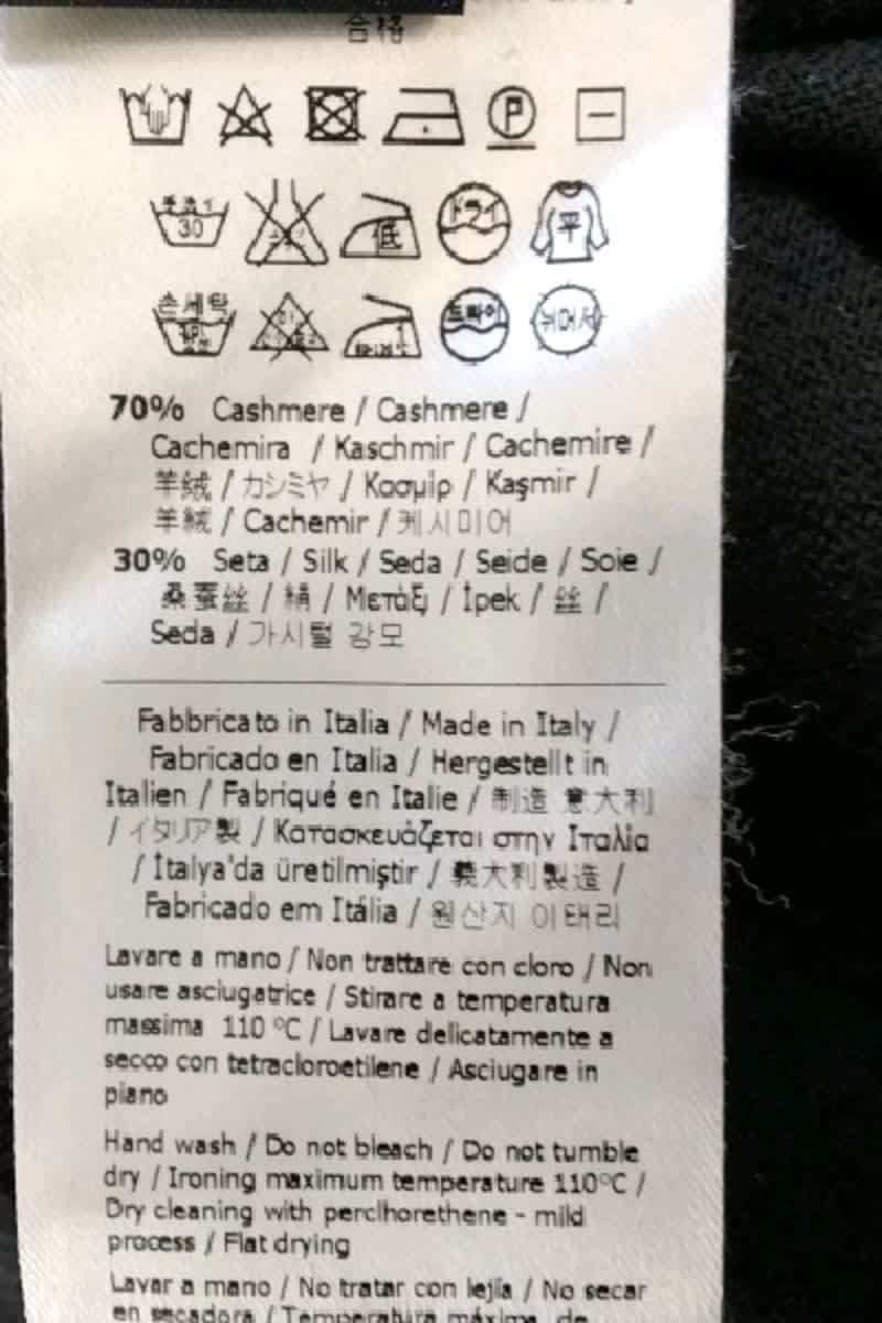 Gilet Fendi Noir en Cachemire